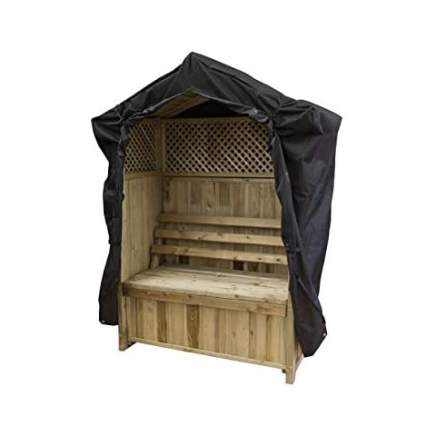 Parcel in the Attic Covers Garden Arbour Seat Pergola Trellis Wood Arch Bench Corner Storage Patio Furniture (Cover for Barcelona Arbour) Cover