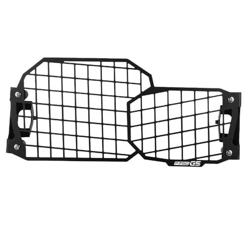 Grille phare moto pour éviter la casse du bloc optique F800GS et F700GS