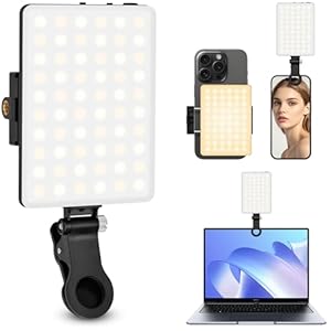 Pakinui LED Selfie Licht mit Klemme