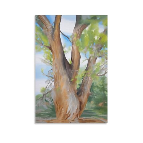Toile Georgia O'Keeffe 50x75 cm pour habiller un mur vide de chambre