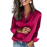 T-shirts automne pour femmes à manches longues et col en v t-shirt tee tops haut décontracté vêtements sweat imprimé chemise blouse pullover femme col v sexy tunique haut couleur unie chemisiers et blouses femmes pullover casual chemise à manches longues pour femme chaud chemisier imprimé à la mode, élégant chic tunique blouse chemises tee shirt top casuel grande taille pas cher