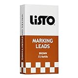 Listo 162 Refill, Box of 72, BROWN