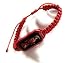 Chavarrieta Red Thread Bracelet Pulsera Roja de hilo de la Santa Muerte, Black