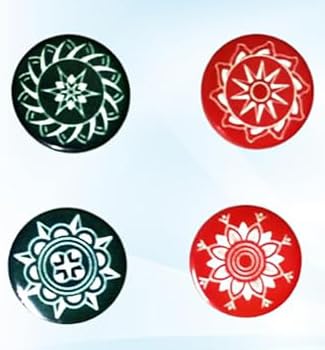 Yuktha Eternal Carrom Strikers With Excellent Re-Bounce (Pack of 4)