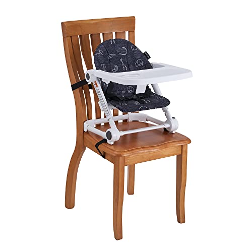 Pamo Babe Booster Seat For Dining Table, Travel Lightweight Folding 2-In-1 Feeding Seat For Baby, Adjustable Tray And Adjustable Hight  thumb #6