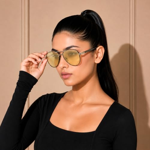 Image of ROYAL SON Men Aviator Polarization Sunglasses