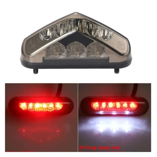 Luz de freno LED universal para moto soluciona falta visibilidad trasera 4