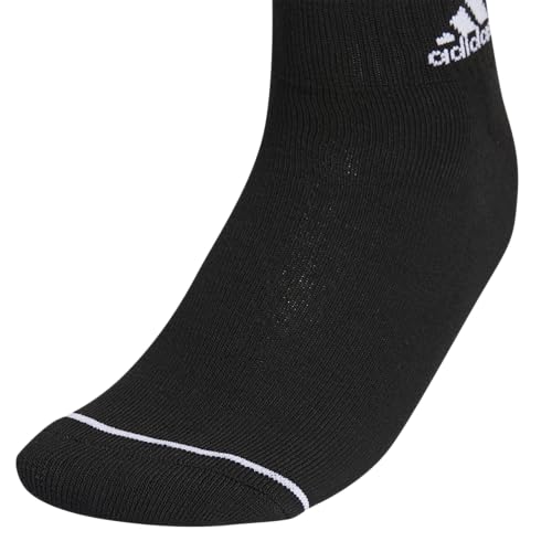 adidas Women's 3-Stripe High Quarter Socks (3-Pair) with Arch Compression for a Secure fit4