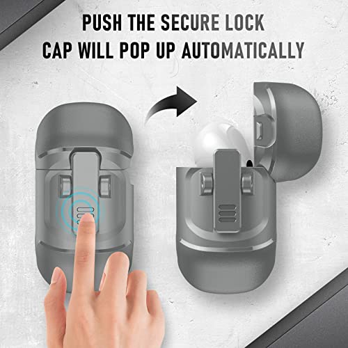 Image of Compatible with Airpods Pro 3 Case(2025),for Airpods Pro 3rd Generation Cases Cover with Keychain Cleaner Kit Soft Silicone Shockproof Cover for Women Men