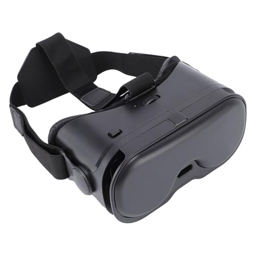 Sxhlseller Auriculares con Gafas 3D VR, Gafas Universales de Realidad Virtual con Controlador Bluetooth VR, FOV Ajustable de 120°, Protección Ocular Antiluz Azul para iOS y Android