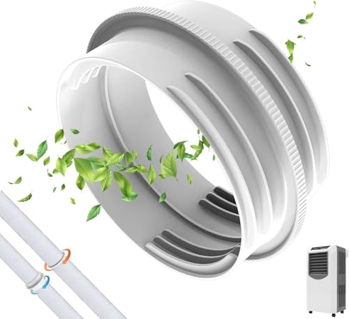 Klimaanlagen Abluftschlauch Adapter,130mm innen/150mm Außen,Abluftschlauch Klimagerät,Lüftungsrohrverbinder,Klimaanlagen Schlauchkupplung für...