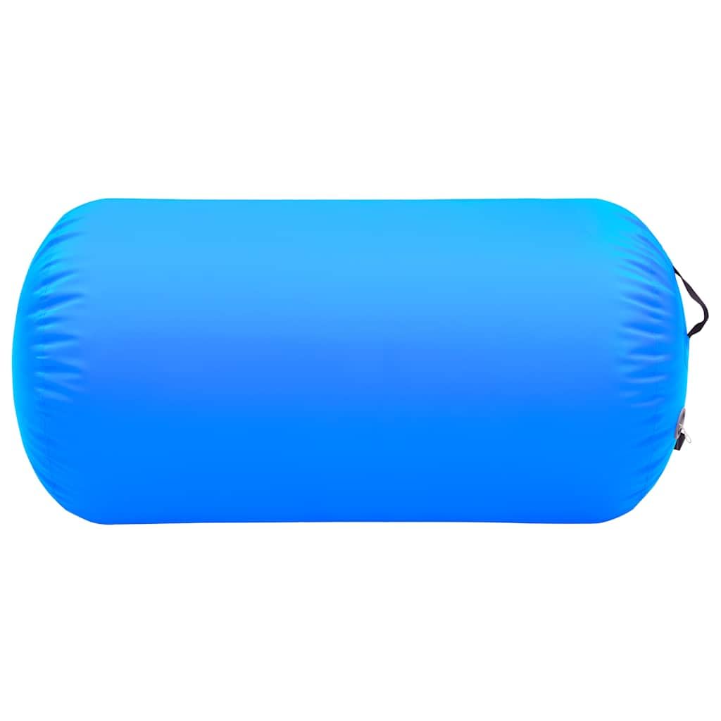 vidaXL Rullo da Ginnastica Gonfiabile con Pompa in PVC Misure/Colori Diversi