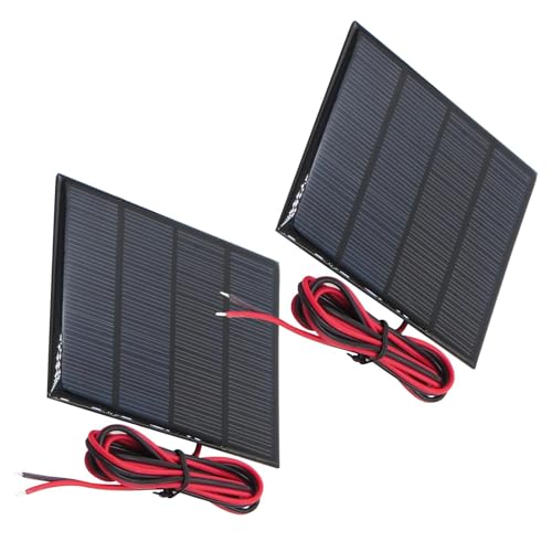 2 x 1.5W 12V Small Solar Cell Panel Module DIY Kit Solar Power Charger Solar DIY System Kits