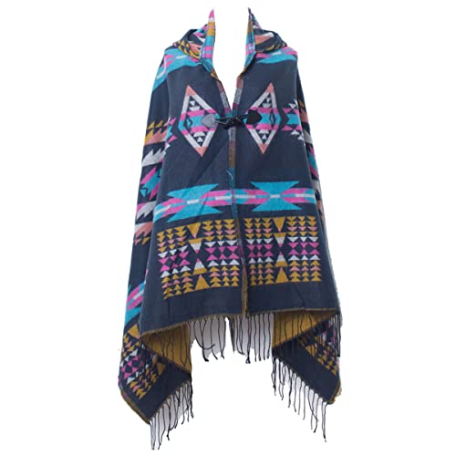 Longyangqk Damen Schal Wrap Poncho Cape Cardigan Pullover Open Front für Frühling Herbst Winter Cover