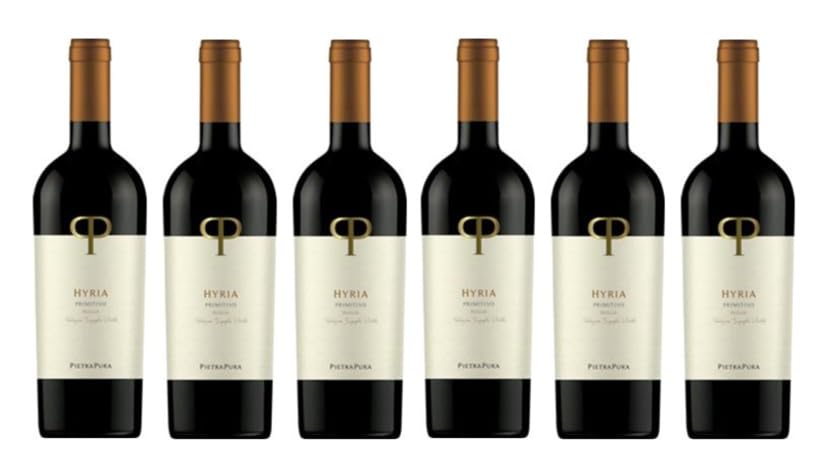 6x 0,75l - 2025er - PietraPura - Hyria - Primitivo - Puglia