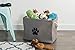 Bone Dry Pet Storage Collection Collapsible Bin, Medium Rectangle, Gray