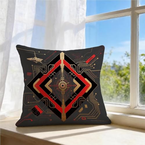Housse de coussin 60x60 gris idéal pour un salon moderne - 3