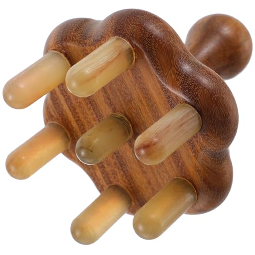 Peigne de massage stimulation circulation sanguine et soin cuir chevelu OUNONA