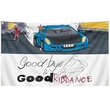 Goodbye and Good Riddance Tapestry For Room Tapestry 3x5 Feet College Dorm Room Decor Man Cave Frat Wall Indoor Outdoor.