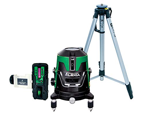 シンワ測定(Shinwa Sokutei) レーザー墨出し器 LASER ROBO LEXIA レーザーロボ レクシア 31 グリーン 受光器・三脚セット 70853