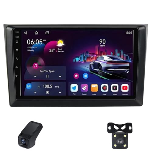 Radio Estéreo para Mazda CX-9 2006-2016 Automóvil Automotive Multimedia Pantalla Táctil 9-Inch Bluetooth Android Auto Carplay WiFi/FM Am RDS Radio/Navegación GPS/SWC/ADAS DVR(M200S)