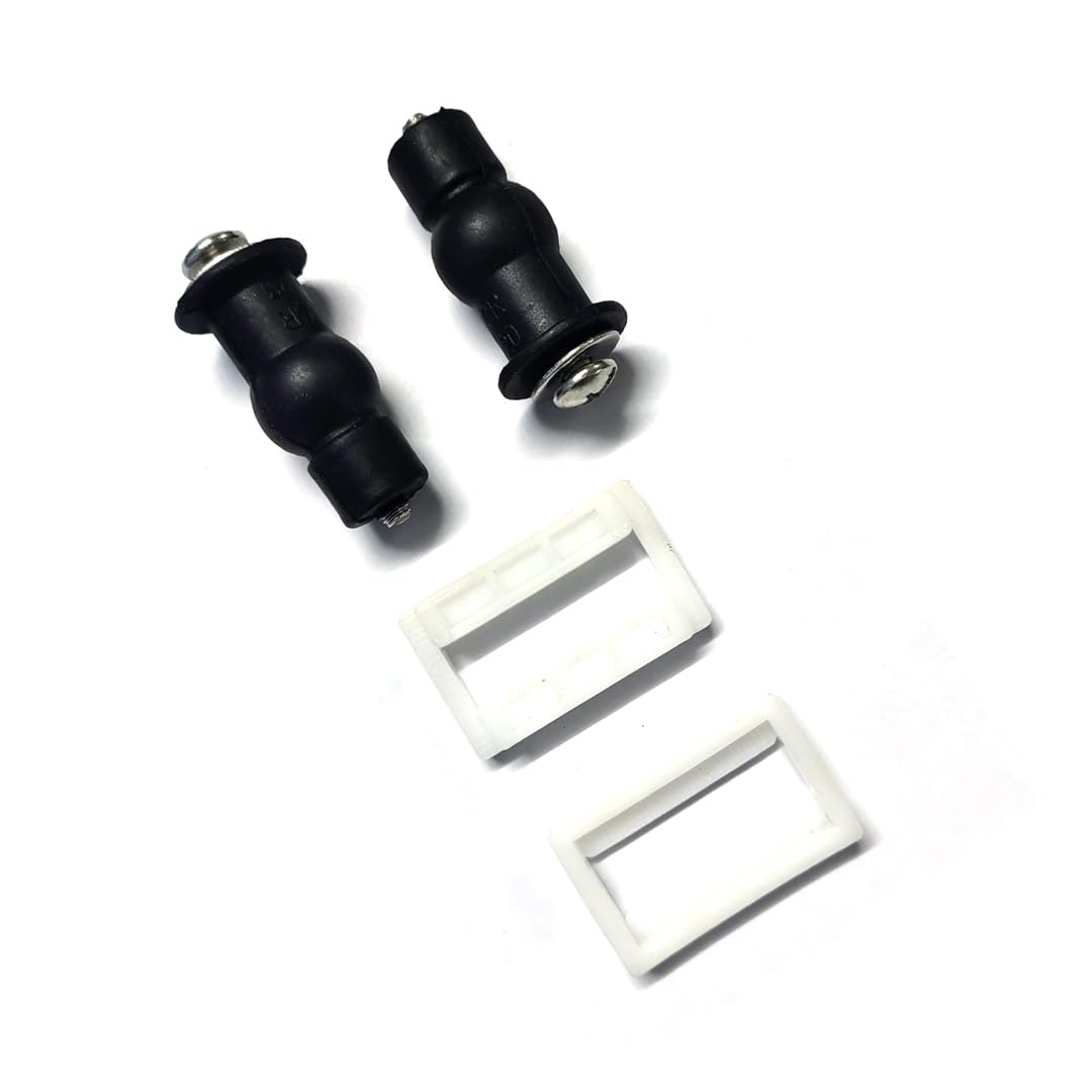 Parryware Seat Cover Hinges, Washer & Nuts Set for Single Piece Top Load, Durable Finish, Toilet Seat Cover Spare Part, 40mm (Pack of 1)-image-18