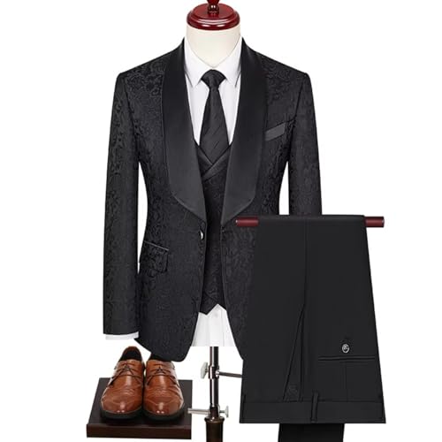 Spring Men's Suit Wedding Dress Groom Suit Mens Suits 3 Piece Men Clothing3