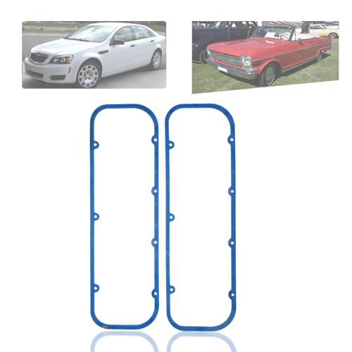 Image of Engine Gasket, Valve Cover Gasket Set Reusable Flexible Wearproof Leak for BBC Big Block 396 427 454 502