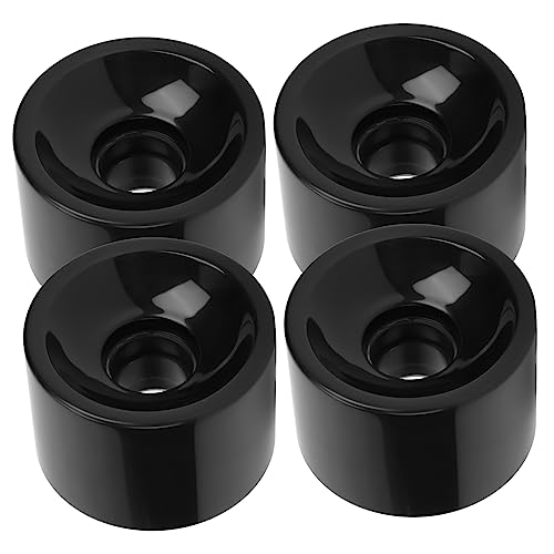 ifundom 4Pcs Replacement Skateboard Wheels Professional Shock Resistant PU Wheels for Street Skating Lightweight Durable present for Sports Enthusiasts
