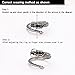 Dankadi Men Vintage Dragon Ring 925 Sterling Silver Open Punk Rings For Women Adjustable Rings Solid Silver Gothic Hip Hop Jewelry Gift (Classic style, Adjustable)