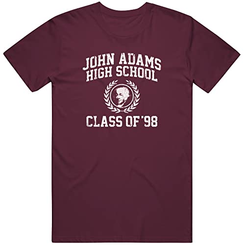 John Adams High School Class of 98 Boy Meets World Tv Show Fan Gym T Shirt