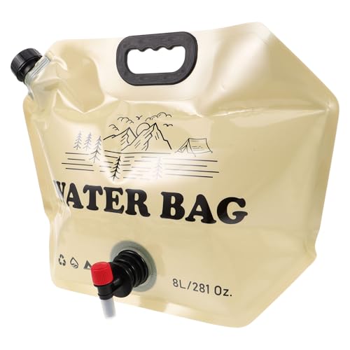 JOINPAYA 折りたたみ式ウォーターバッグ 大容量 防漏キャンプ用水袋 アウトドア緊急給水 コンパクト携帯可能 ハイキング 登山 防災用