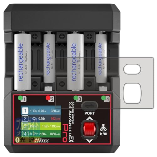 PDA?? HiTEC AA/AAA Charger X4 ADVANCED EX Pro ?? ?????????[??] ?? ???? ???