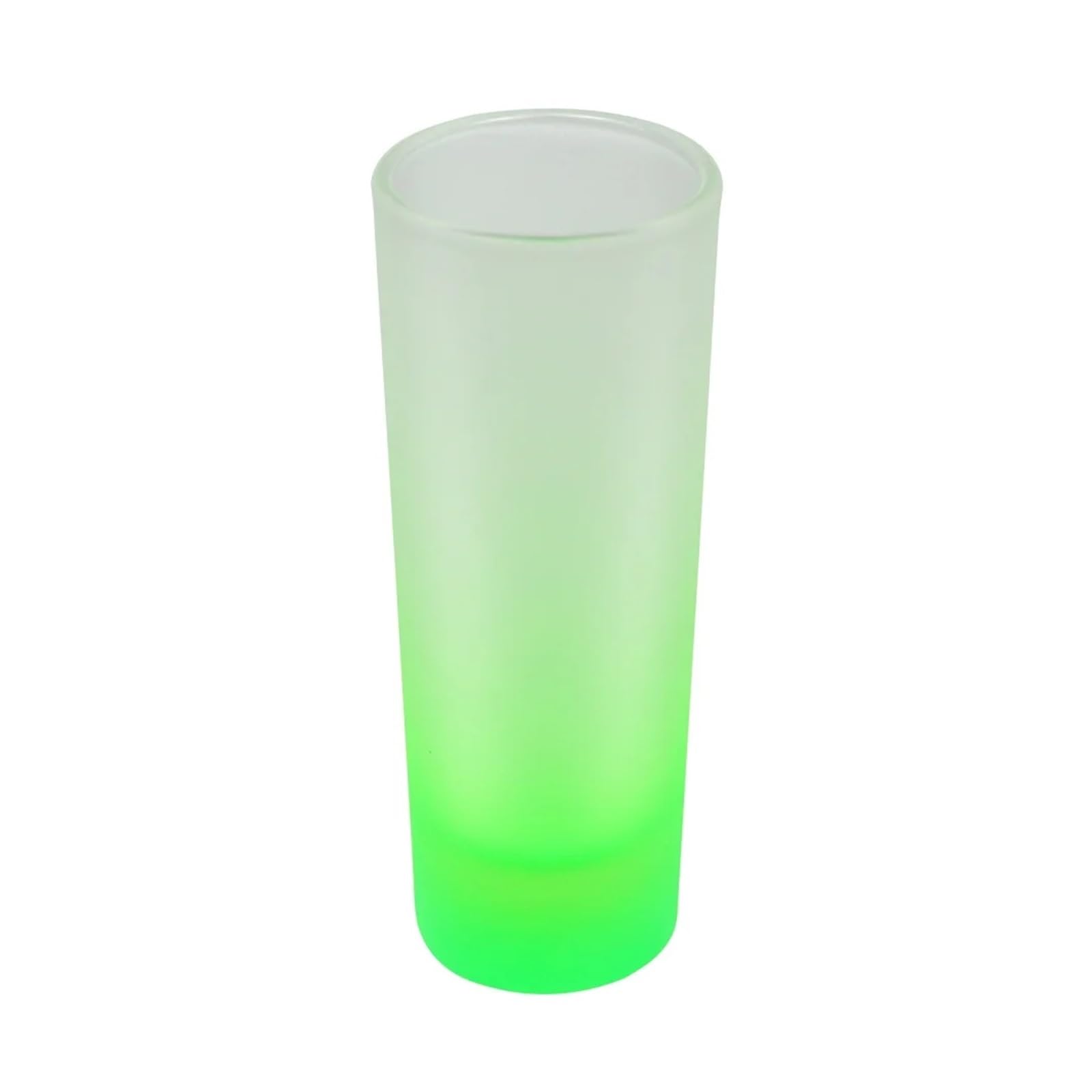 Bicchieri da Shot 144 Pezzi Tazza for Sublimazione 3oz (90ml) Tazze in Vetro colorato Bicchieri da Shot Smerigliati con Fondo colorato sfumato Bicchieri da Cocktail(Blue)