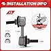 K750049 2pcs Zinc Nickel Alloy-Stabilizer Sway Bar Links Fits for 2003-2015 Subaru Forester Impreza Legacy Outback