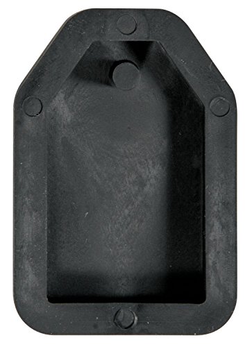 Rayher Casting Mould: Hanger Tag, Size: 2,3 x 3,9cm, for Jewellery Cement, Thermoplastic Elastomers, Black, 11.5 x 8 x 0.8 cm