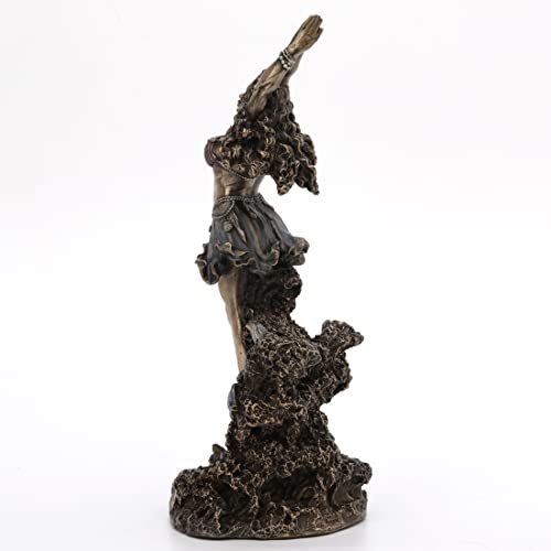 Estatua Veronese Design Yemaya Orishia 10.25" Bronce Resina miniatura 7