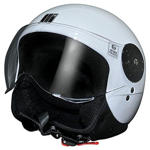 Motocubo CASCO JET MOTO SCOOTER JEKO NERO OPACO