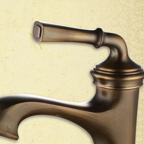 Robinet de cuisine en bronze rétro mitigeur vintage pour une ambiance maison de campagne