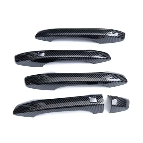ドアハンドルカバートリム Compatible With Kia For K5 For Optima 2021 2022 2023 車外装ドアハンドルモールディングカバートリムドアハンドル保護シェルに対応