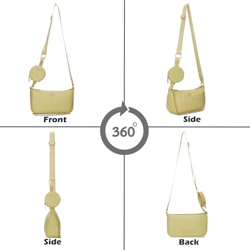 Image of Lavie Signature Women's Quilt Pagan Crossbody Sling Bag | Ladies Purse Handbag | Gift For Women