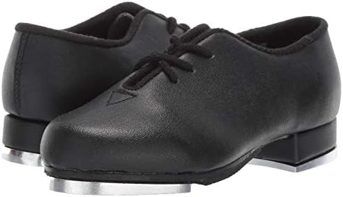 Leo Girl's Jazz TAP Dance Shoe, Black, 13 Medium US Little Kid | Image 7