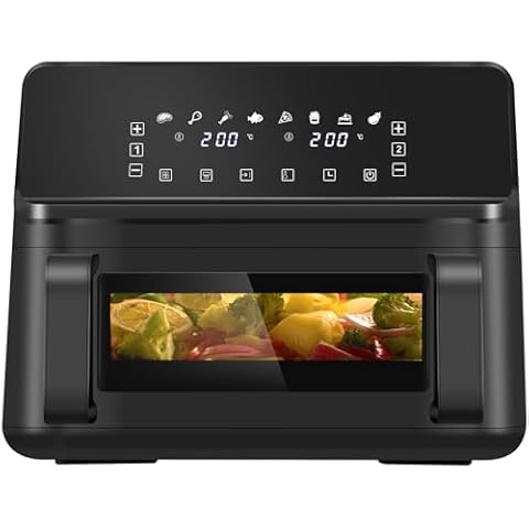 LLIVEKIT 9L Dual Zone Digital Air Fryer Cover