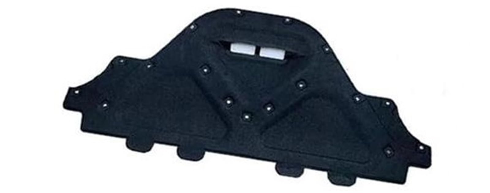 para Porsche 95B 2014-2024 Alfombrilla de Aislamiento acústico del capó Delantero del Motor Almohadilla Protectora térmica del Motor (Negro 2018-2024)