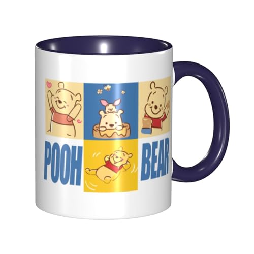 くまのプーさん マグカップ 330ml ティーカップ コーヒーカップ カップ セラミック Mug Cup 軽量 直接ドリップ おしゃれ かわいい 電子レンジ対応 グッズ オフィス 家用 プレゼント