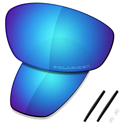 Image of SAUCER Premium Replacement Lenses & Rubber Kits for Oakley Whisker OO4141 | UV400 Protection, Anti-Scratch, Precise Fit