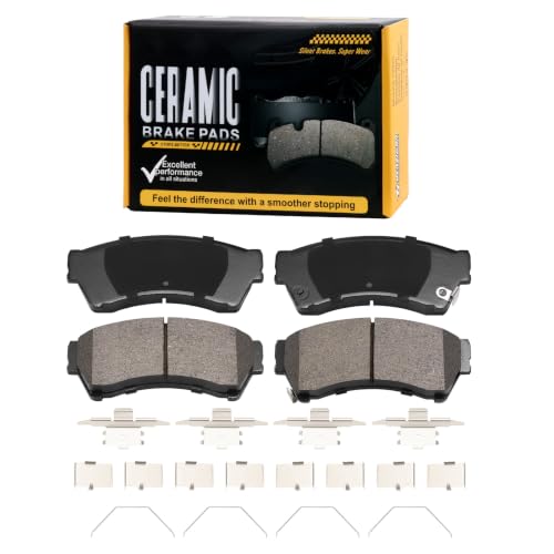 Image of D1192 Front Brake Pads Fit For MAZDA 6 2006-2007 i /s,MAZDA 6 2008-2013 All Models Ceramic Brake Pads 2006 2007 2008 2009 2010 2011 2012 2013 Replacement