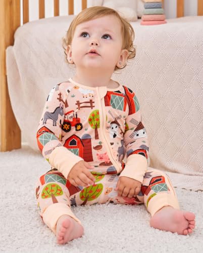 Bamboo Viscose Baby Pajamas - Infant One Piece Footless Romper Baby Boys Girls Jumpsuits Clothes4