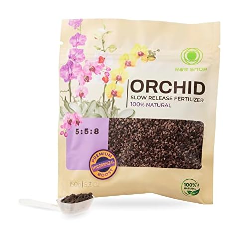 R&R SHOP - Natural Fertilizer for Orchids, Complete Organic Food, Slow Release, Indoor and Outdoor Orchids - 150GR Cover