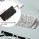 MIRKUZI Brillenetuis für Herren 3er Set Filz Brillen Sonnenbrillen Aufbewahrungstasche Tragetasche Soft Pocket Brillenetui Steckbare Brillen Sonnenbrillentasche Tragbare Lesebrillentasche